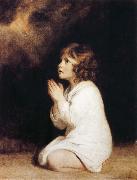 Sir Joshua Reynolds The Infant Samuel oil painting